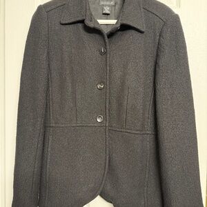Rafaella Women's Black Viscose/Wool Blazer (sz 14)